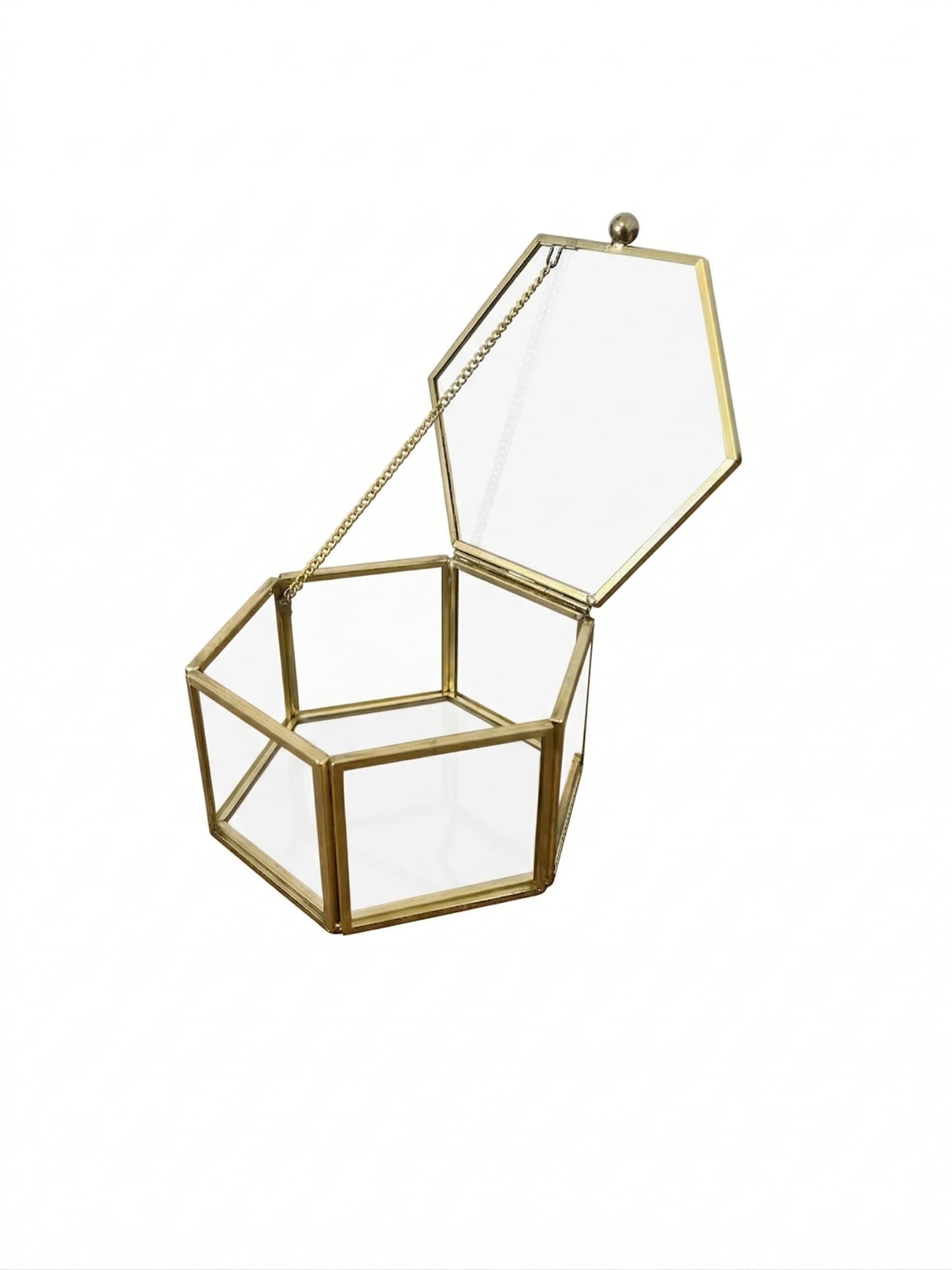 Glass ring box