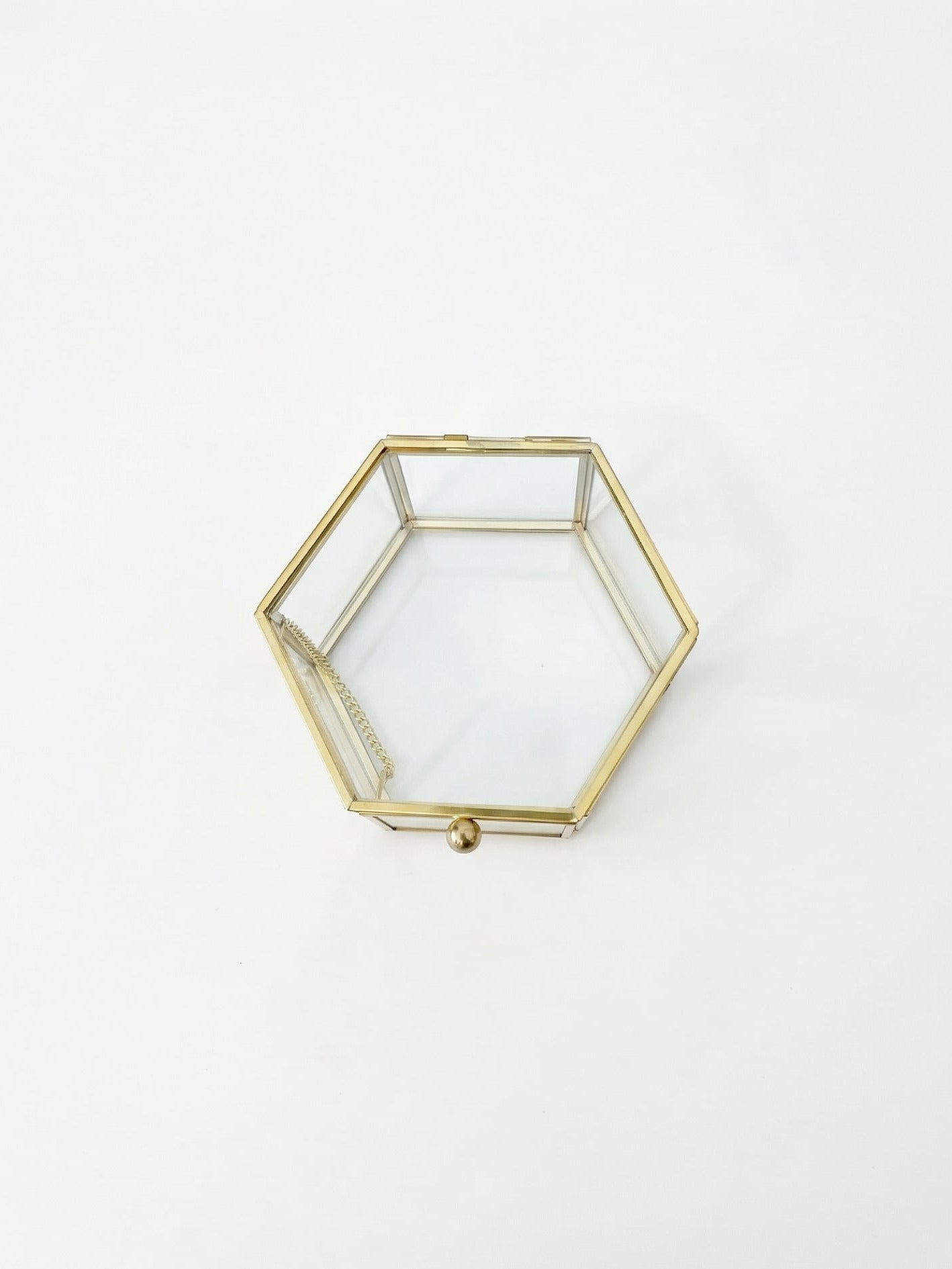 Glass ring box