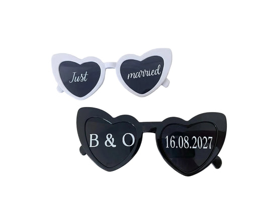 Lunettes de soleil coeur