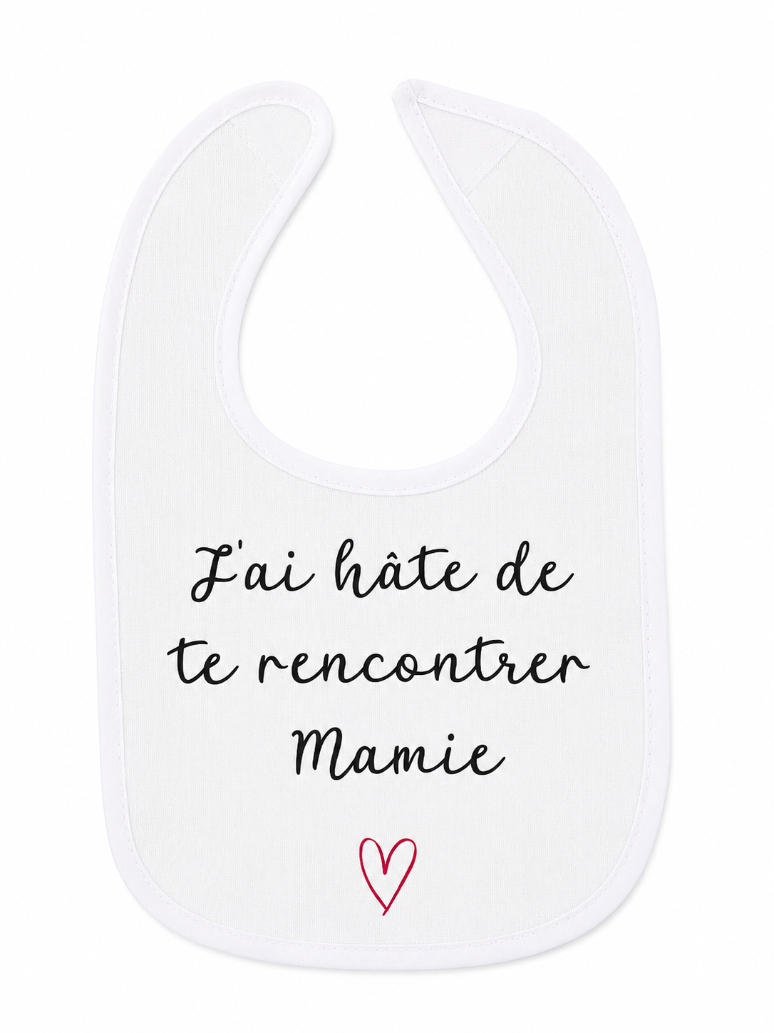 Bavoir annonce