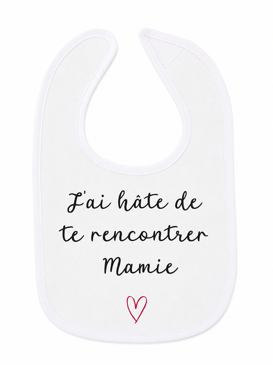 Bavoir annonce